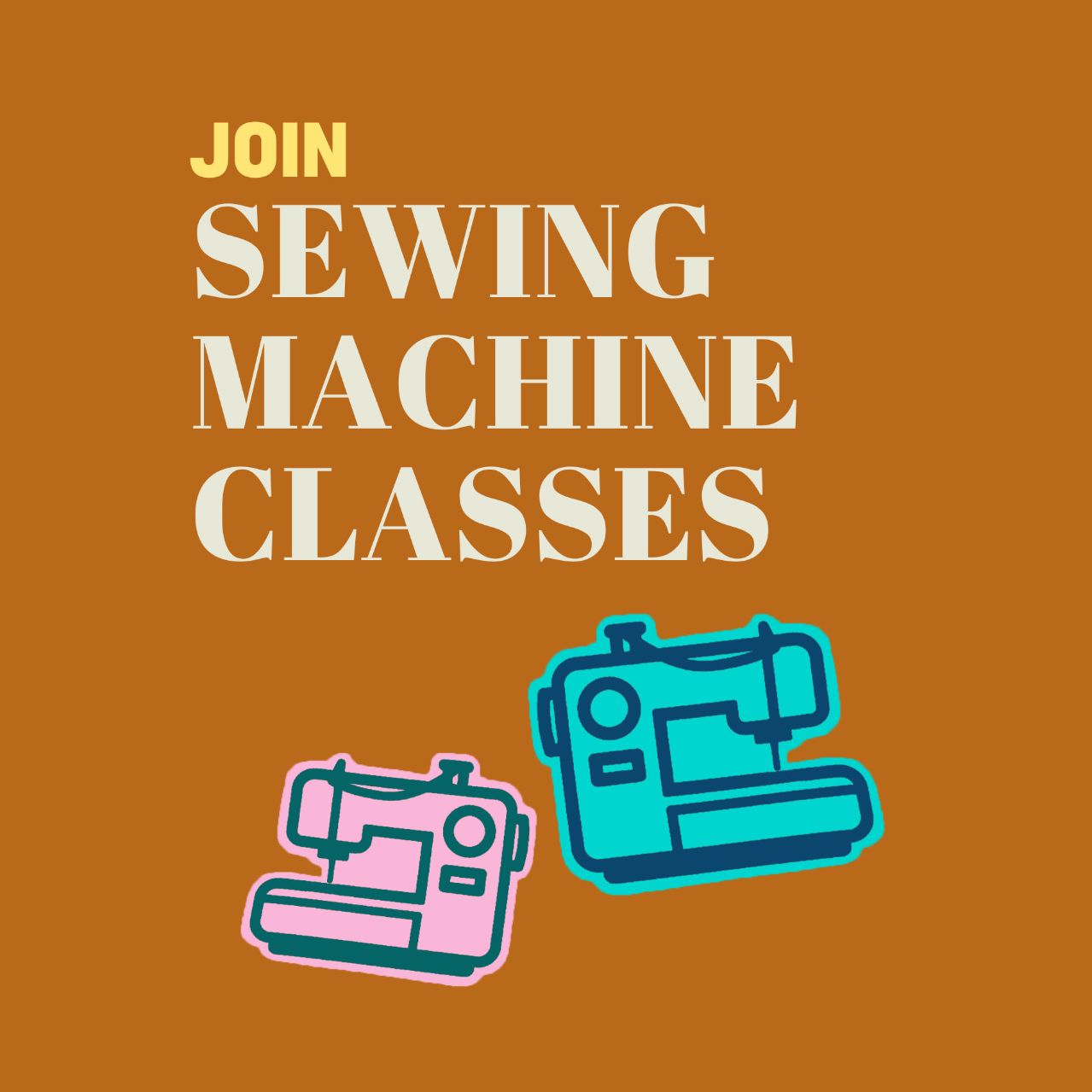 Join Sewing Machine Classes